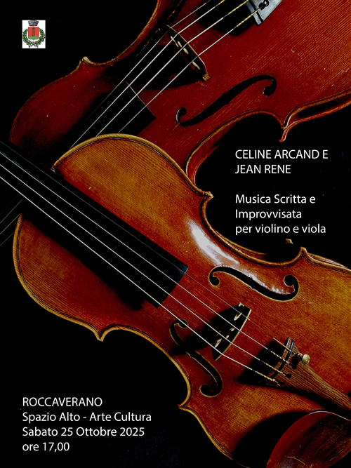 Concerto per violino e viola 25 Ottobre ore 17,00