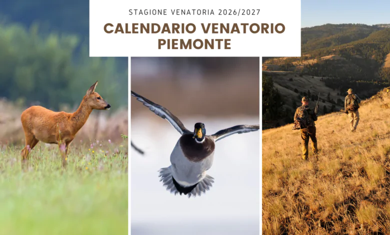 Calendario venatorio relativo all'intero territorio regionale per la stagione 2026/2027