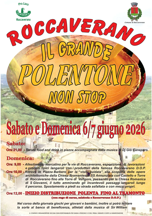A Roccaverano  6 e 7 Giugno