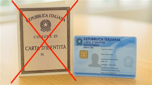 Le carte didentità cartacee valide solo fino al 3 agosto 2026